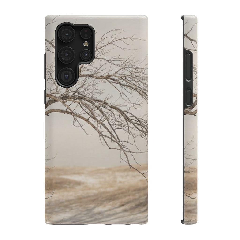 Impact-Resistant Cases - Tough Phone Case - Winter Tree Vibe