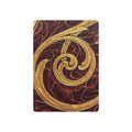 Poker Playing Cards - Gilded Crimson Filigree Antique Scroll...
