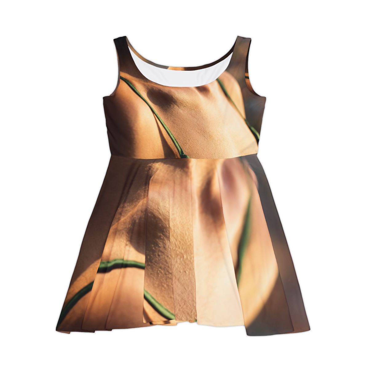 Skater Dress - Sunlit Elegance