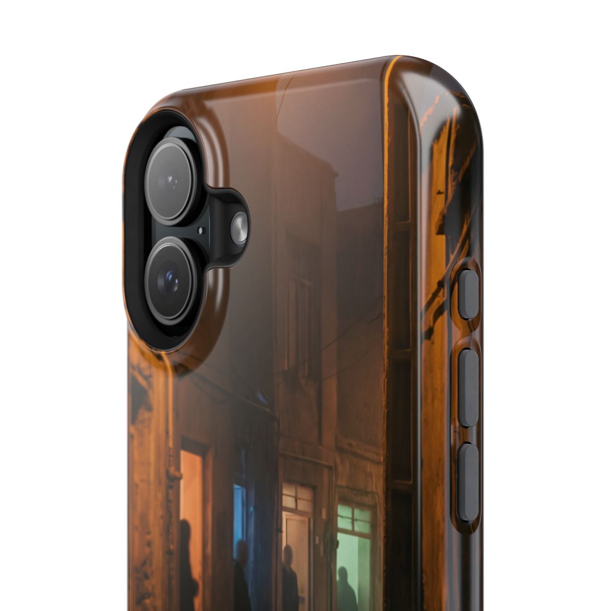 Impact-Resistant Apple iPhone Cases - Shadows of the City | iPhone 17 Pro Max, 17 Pro, 17 Air & More