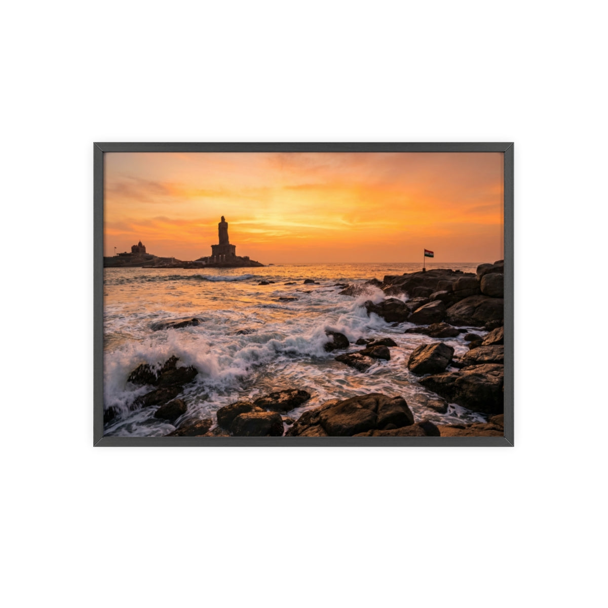 Framed Poster - Golden Hour Horizon