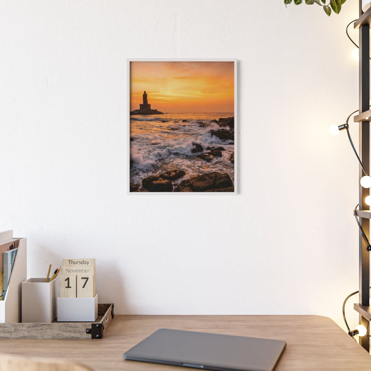 Framed Poster - Golden Hour Horizon