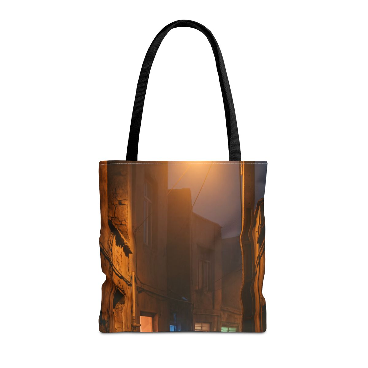 Tote Bag - Shadowed Alleyway Mystery Art Print | Echovira...