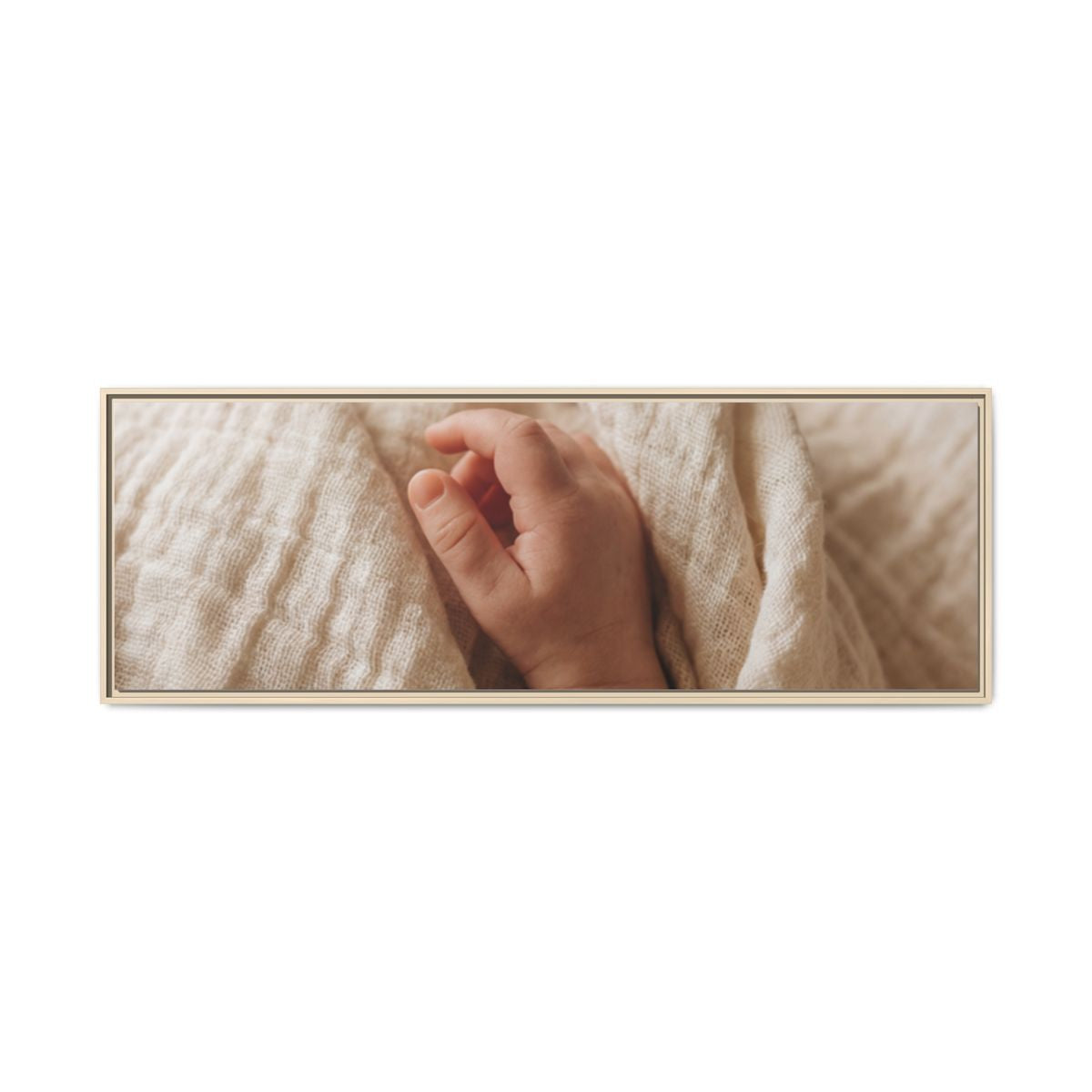 Framed Matte Canvas - Neutral Nursery — Natural / 1.25"