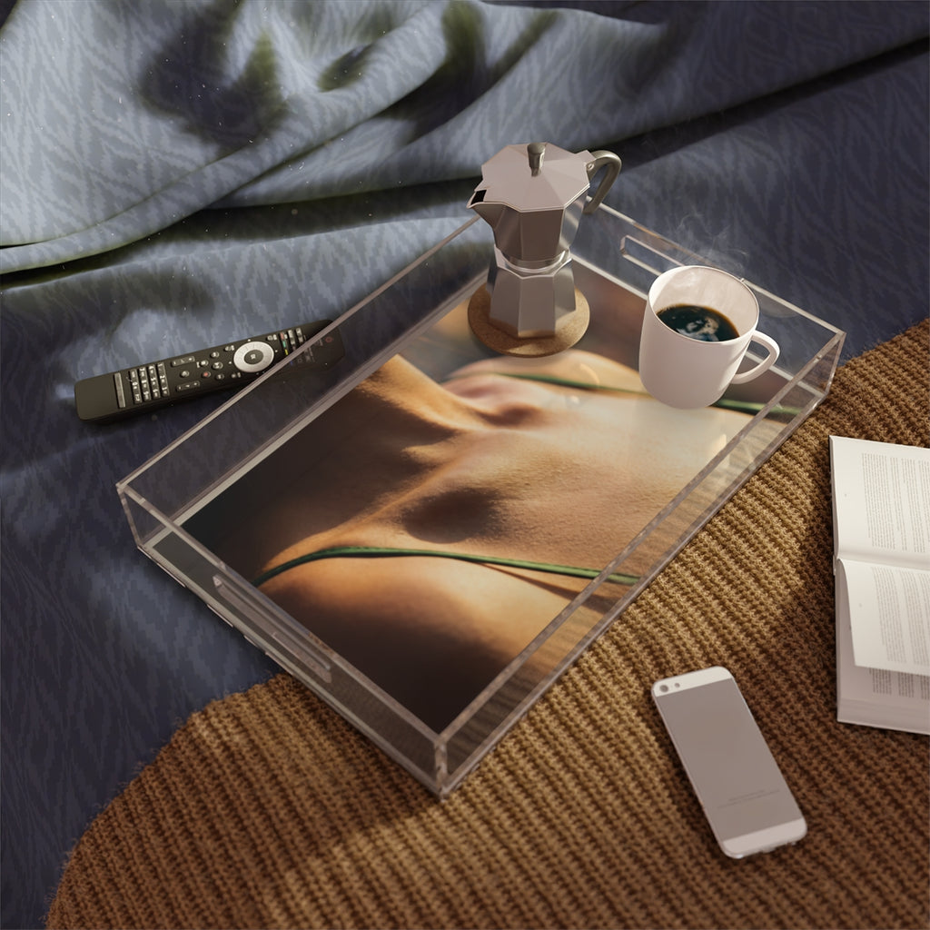Acrylic Serving Tray - Sunlit Hostess Detail