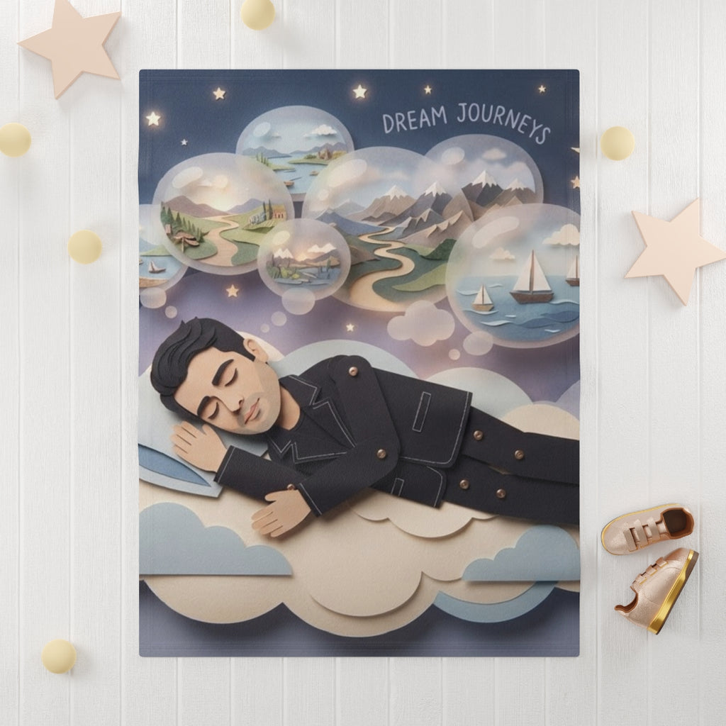 Soft Fleece Baby Blanket - Dreams | Echovira Gallery