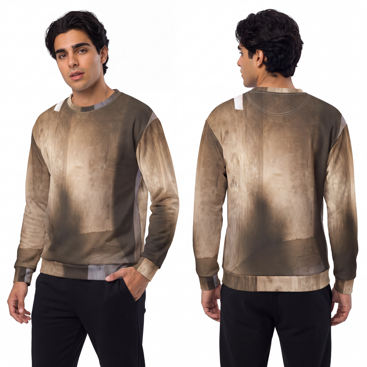 Men's Unisex Sweatshirt - Shadows of the Citadel moody... |...