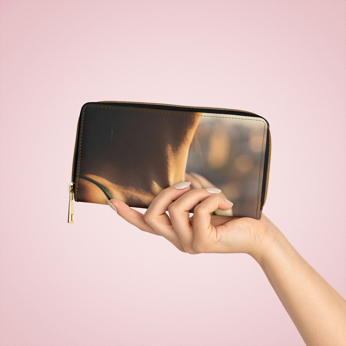 Zipper Wallet - Golden Hour Essentials