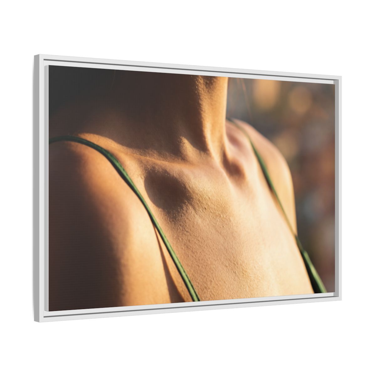 Framed Matte Canvas - Sunlit Muse