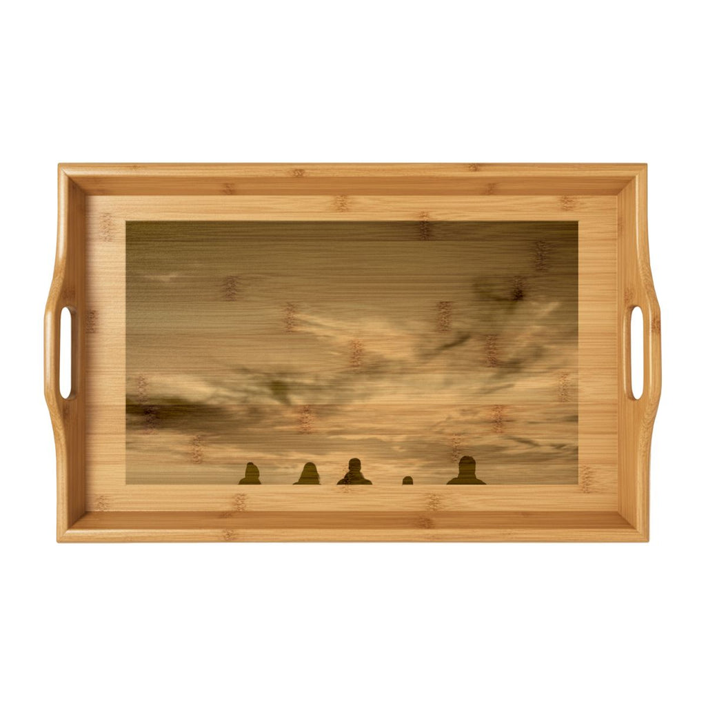 Bamboo Serving Tray - Journey