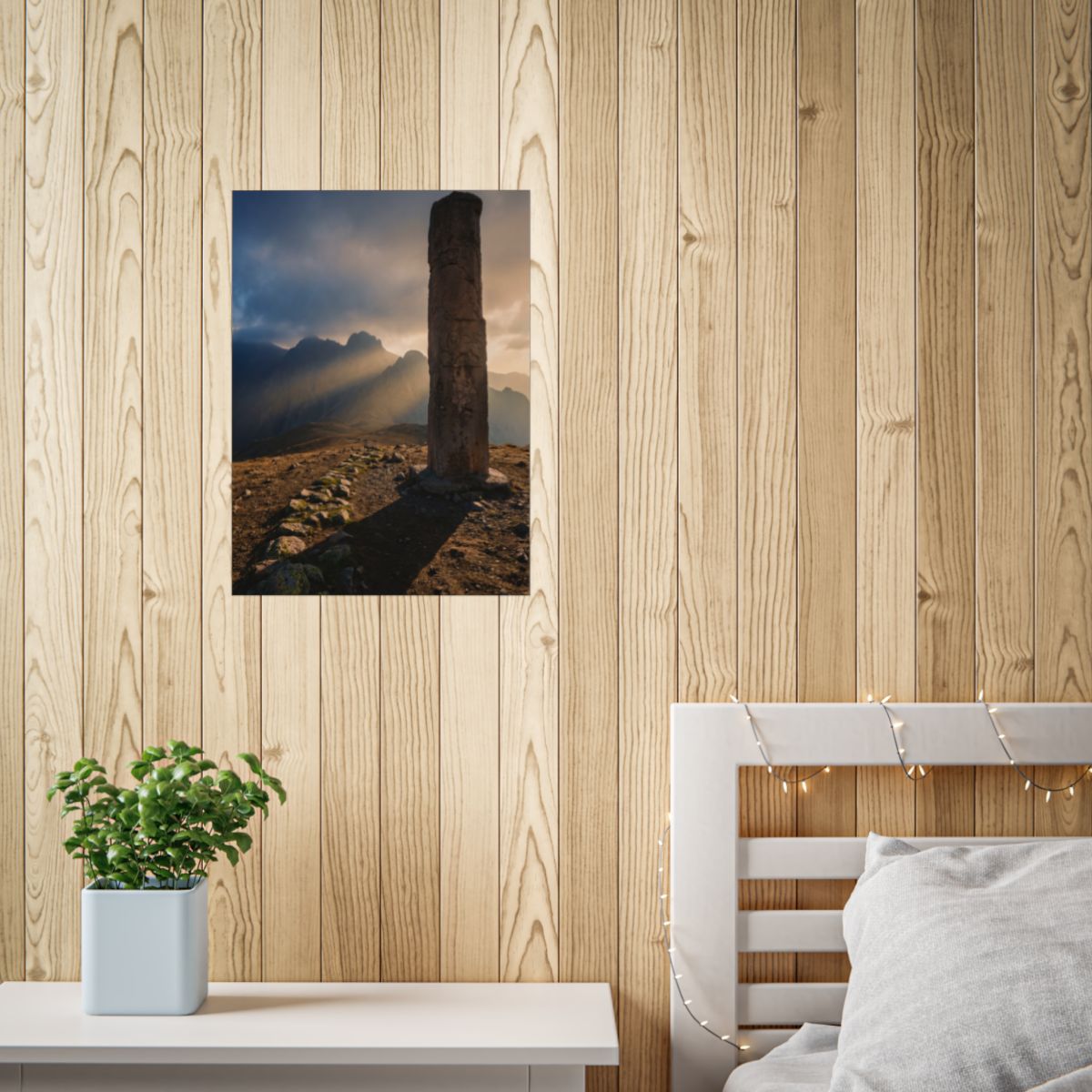 Unframed Poster - Epic Lion Monument