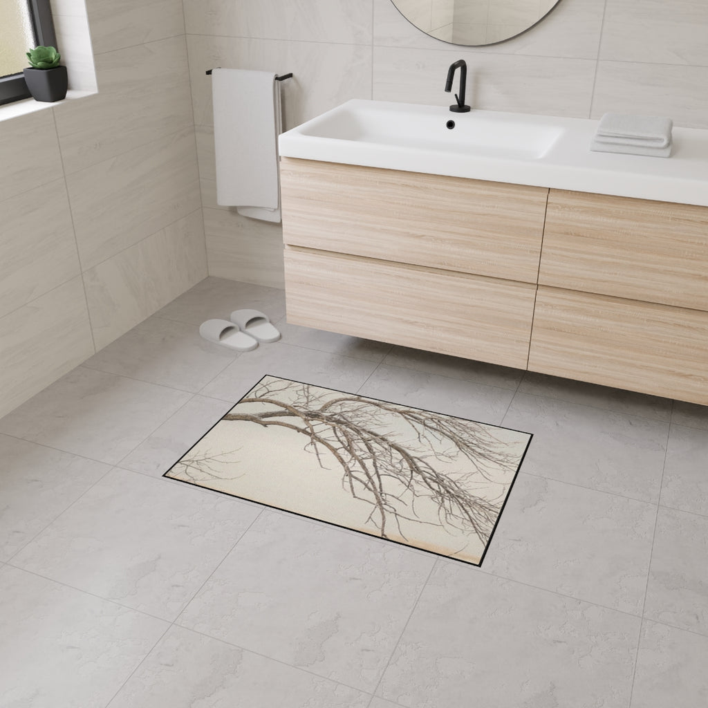 Heavy Duty Floor Mat - Winter Tree