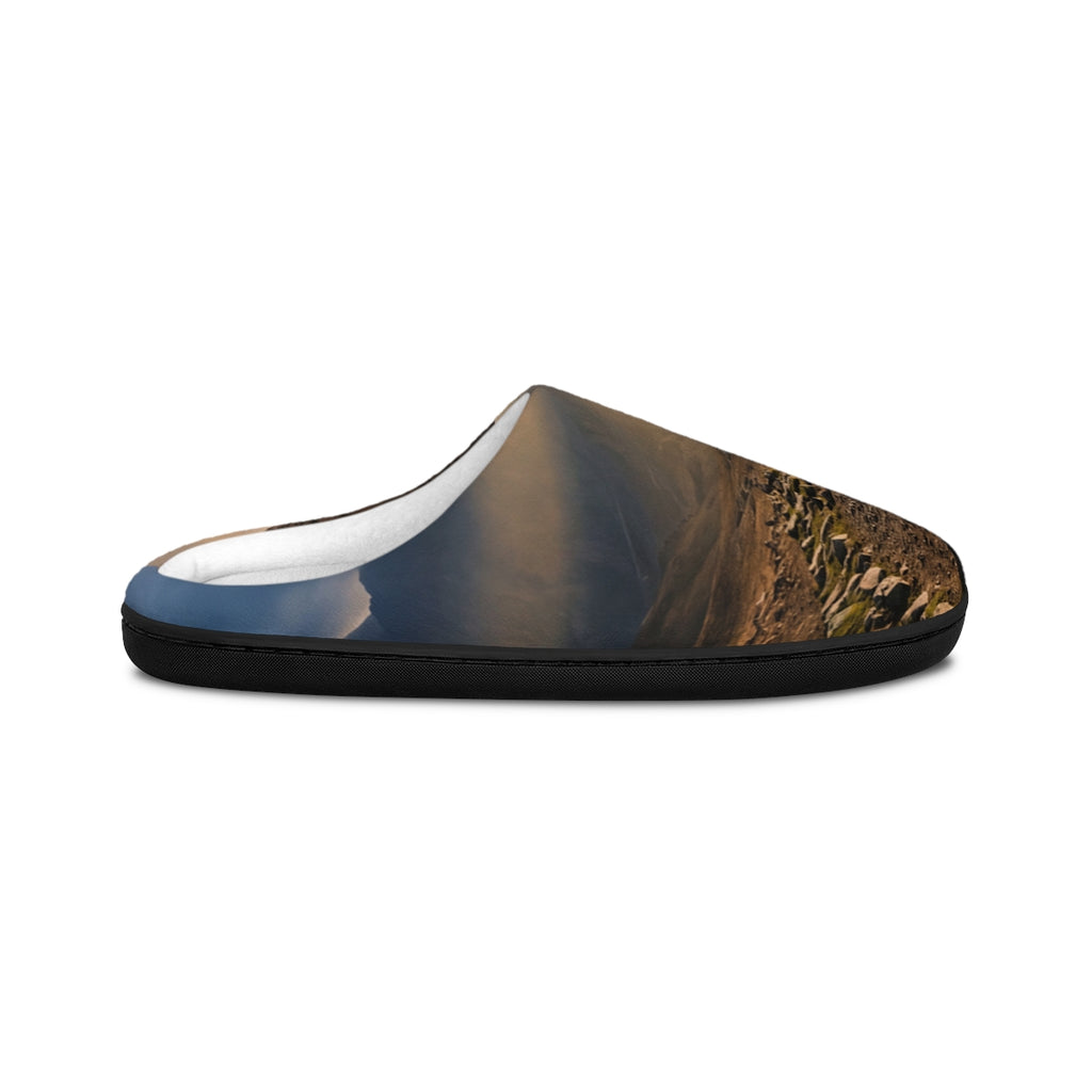 Men's Indoor Slippers - Mountains