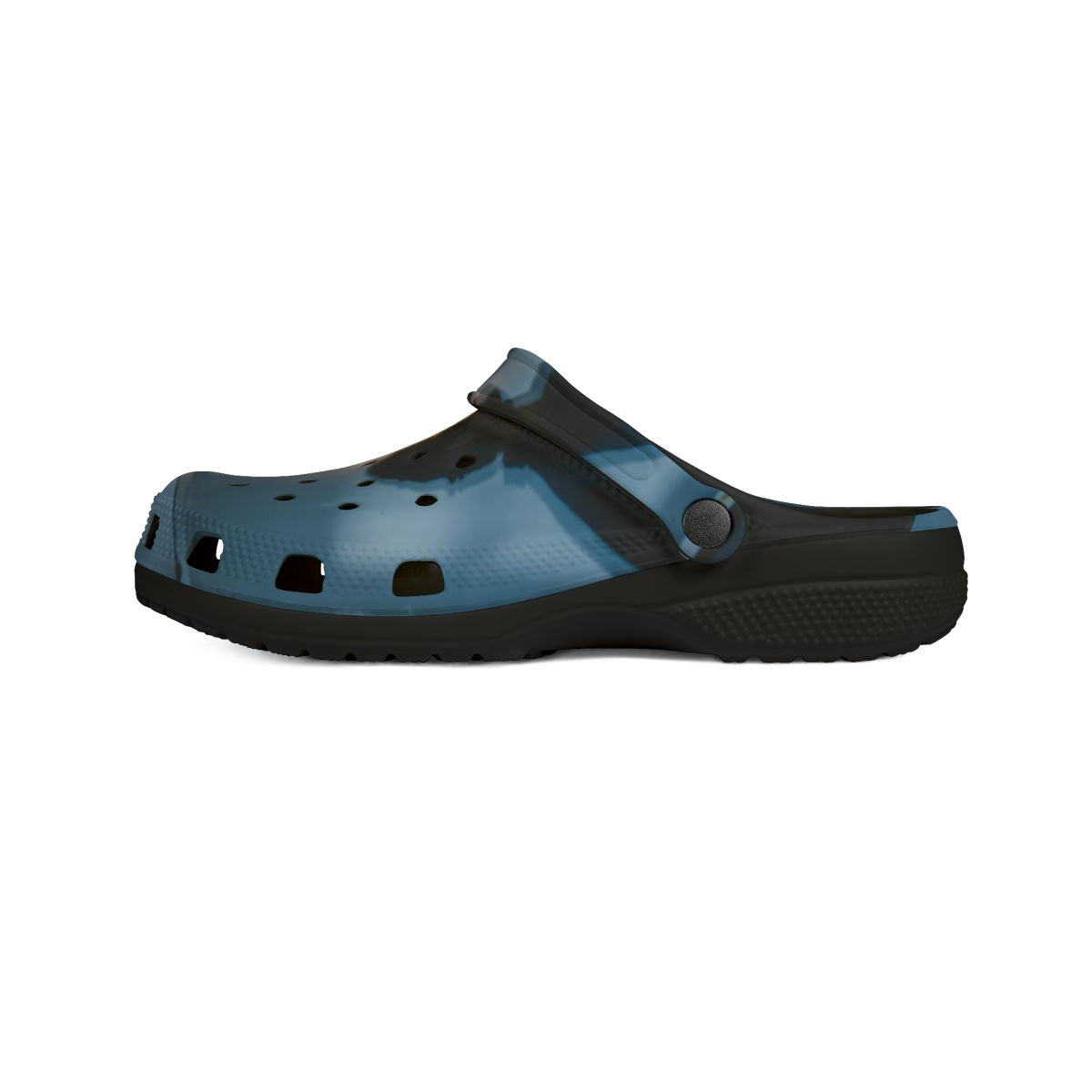 Midnight Shadow Rubber Shoes - Cinematic Walking Sneakers |...