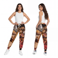 Athletic Joggers - Velvet Oasis Feast | Echovira Gallery