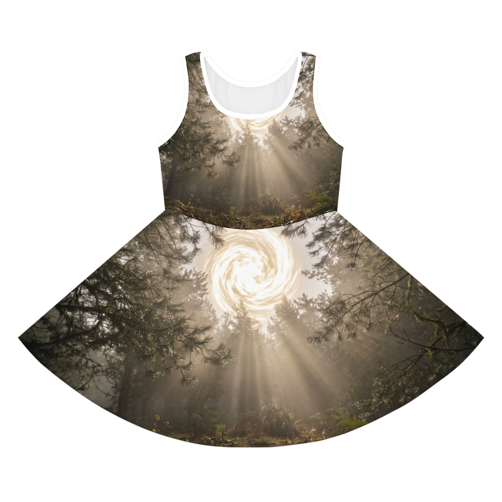 Girls' Forest Portal Sleeveless Sundress