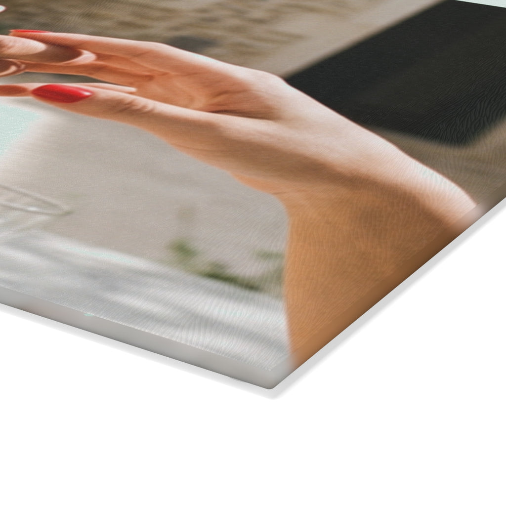 Glass Cutting Board - Citrus Slicing Station | Echovira...