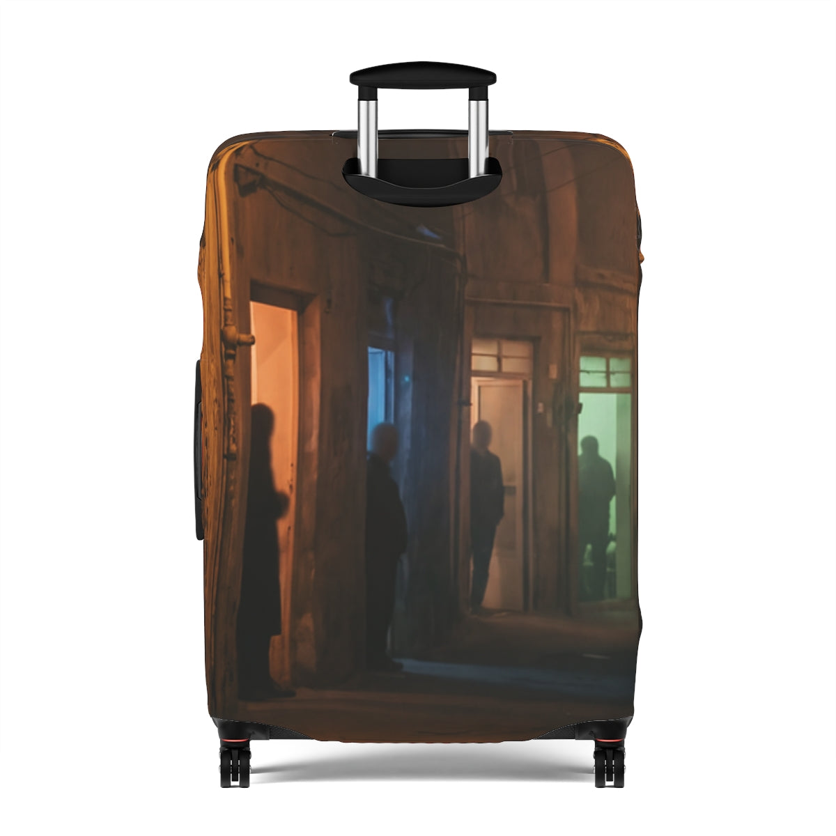 Luggage Cover - Shadowed Alleyway Mystery Art Print |...