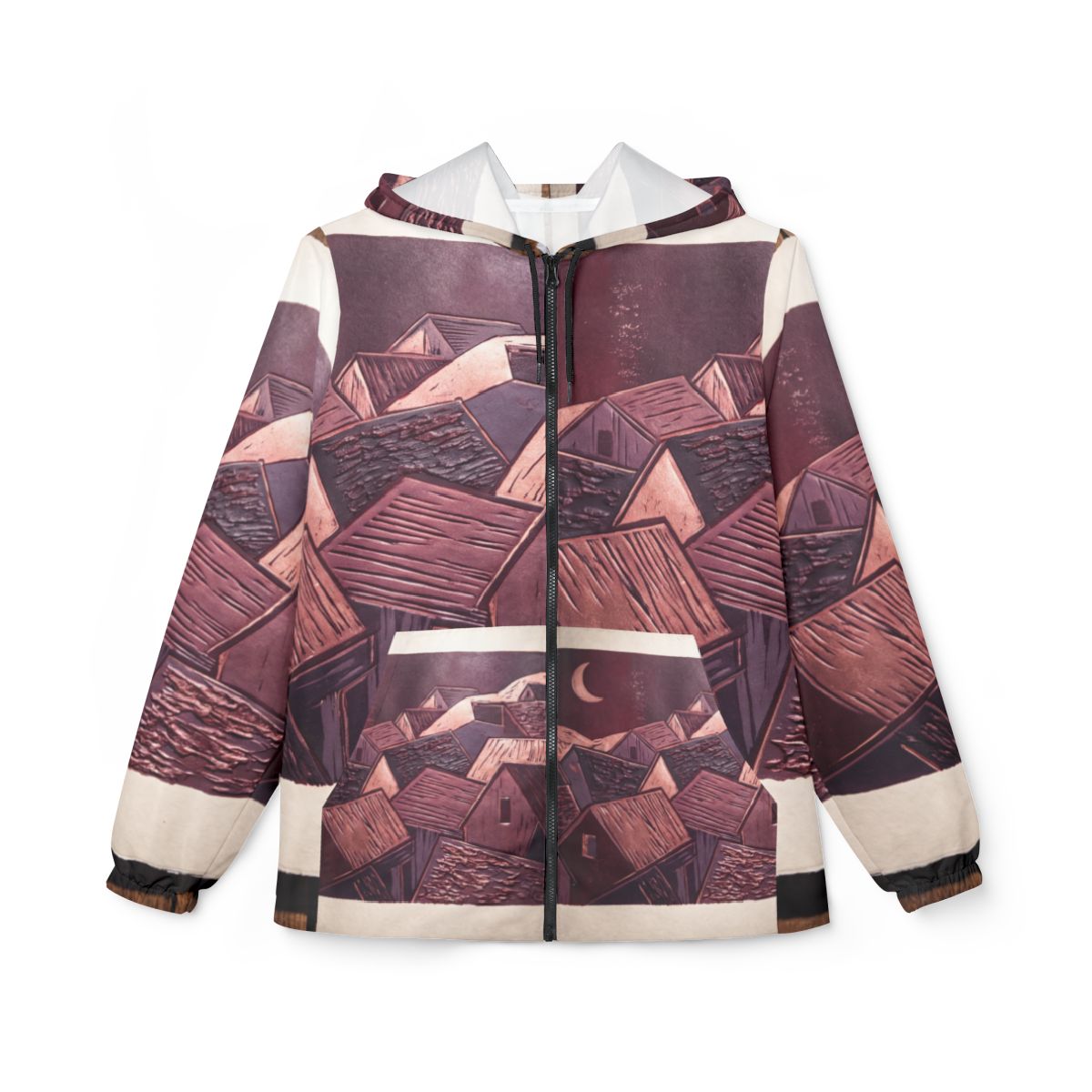 Unisex Windbreaker Jacket - Gravity Toward the High Ground...