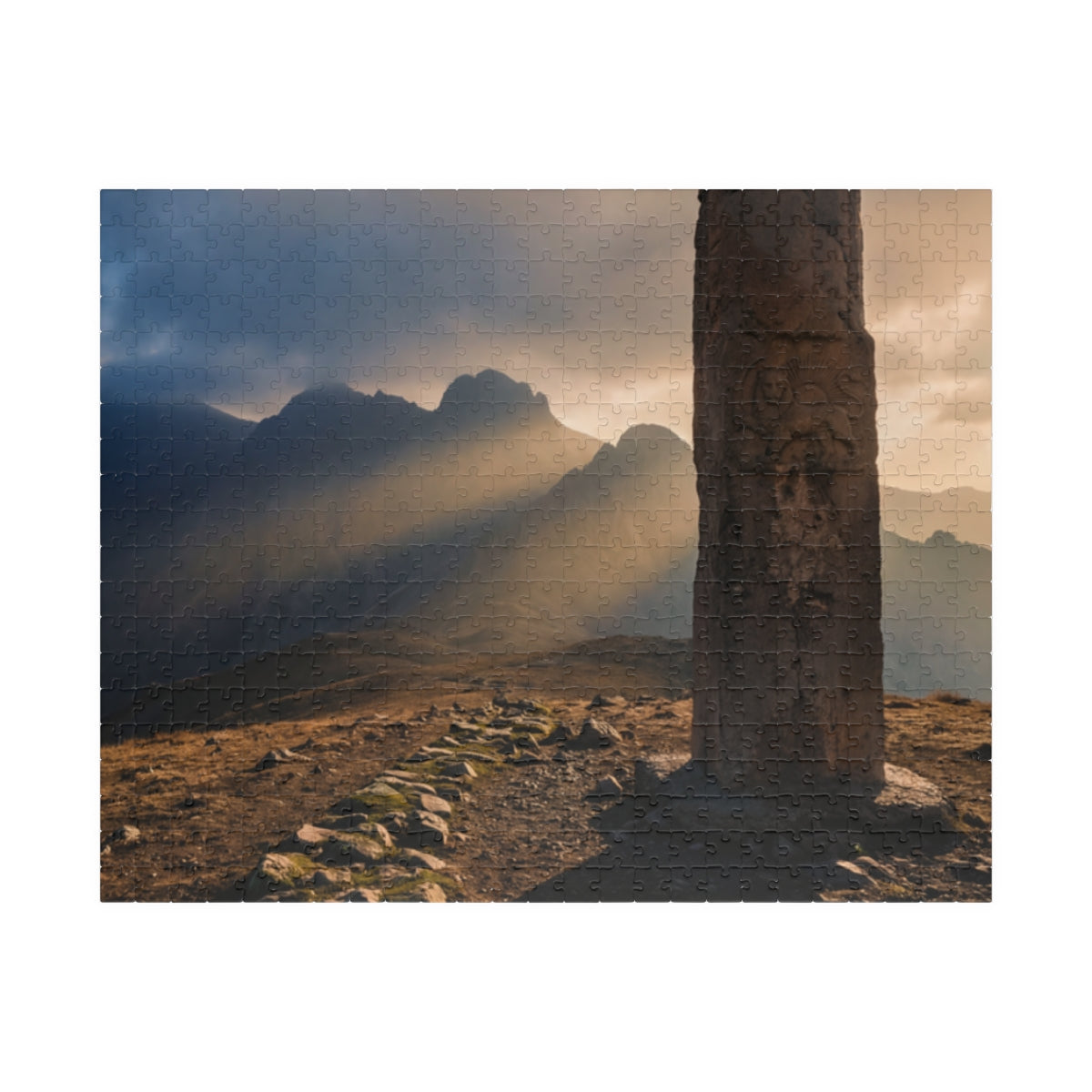 Puzzle - Ancient Mountain Sunbeams