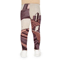 Kids Leggings with Brutalist Stair Art