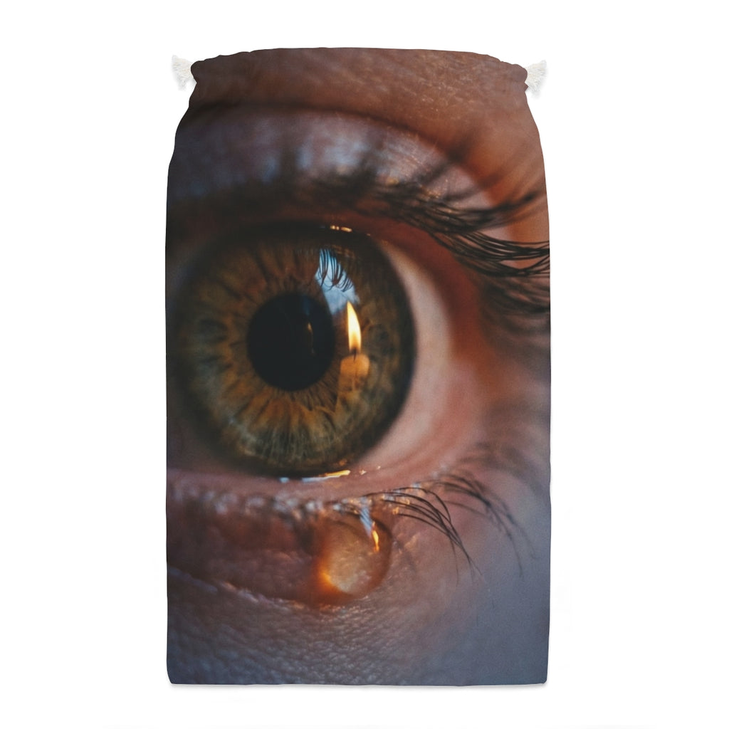 Sack - Amber Iris Reflection Fine Art Print | Echovira...