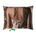 Pet Bed - Shimmering Rainy City Lights | Echovira Gallery