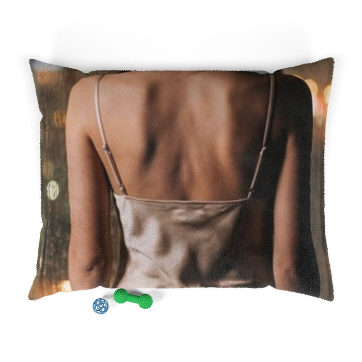 Pet Bed - Shimmering Rainy City Lights