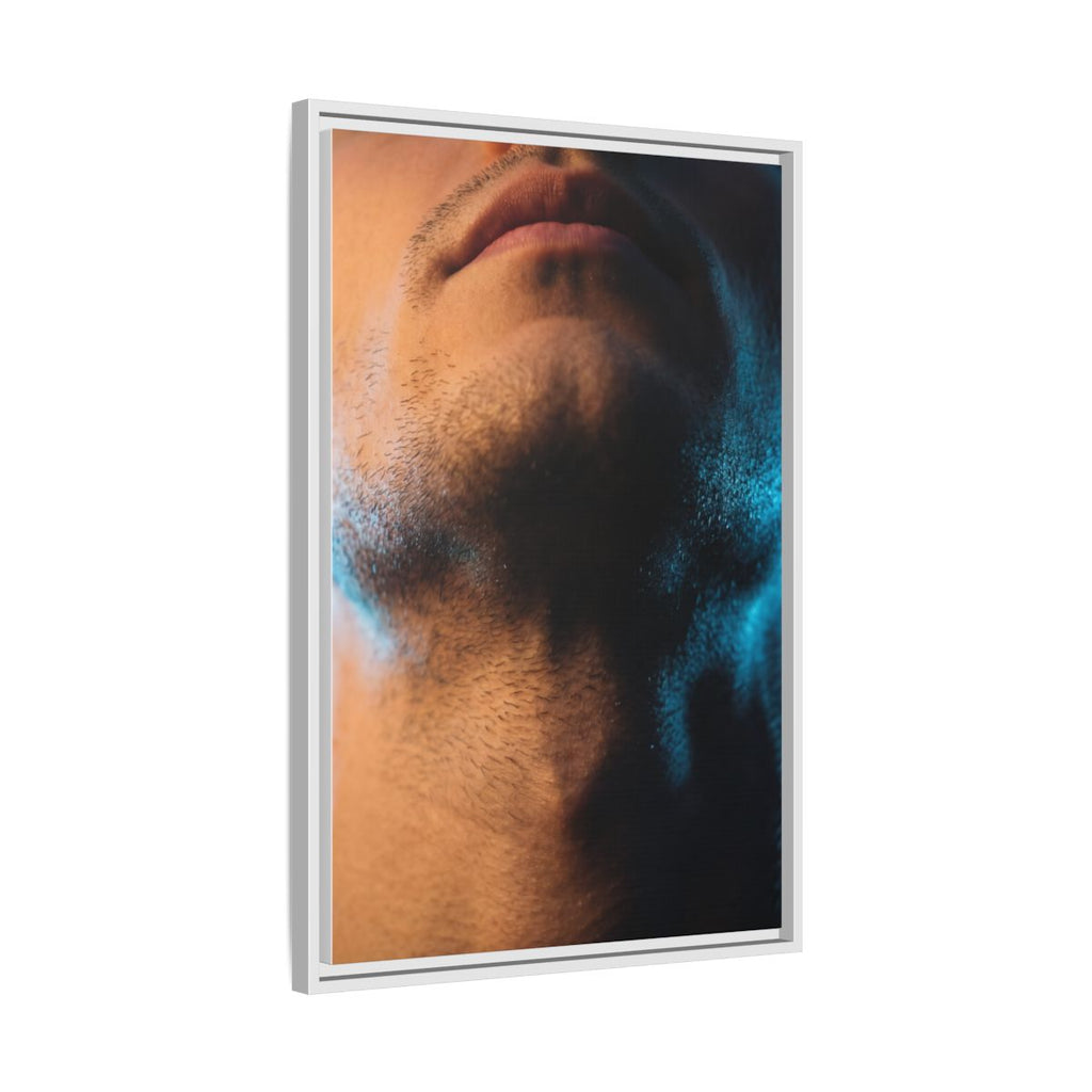 Framed Matte Canvas - Neon Noir