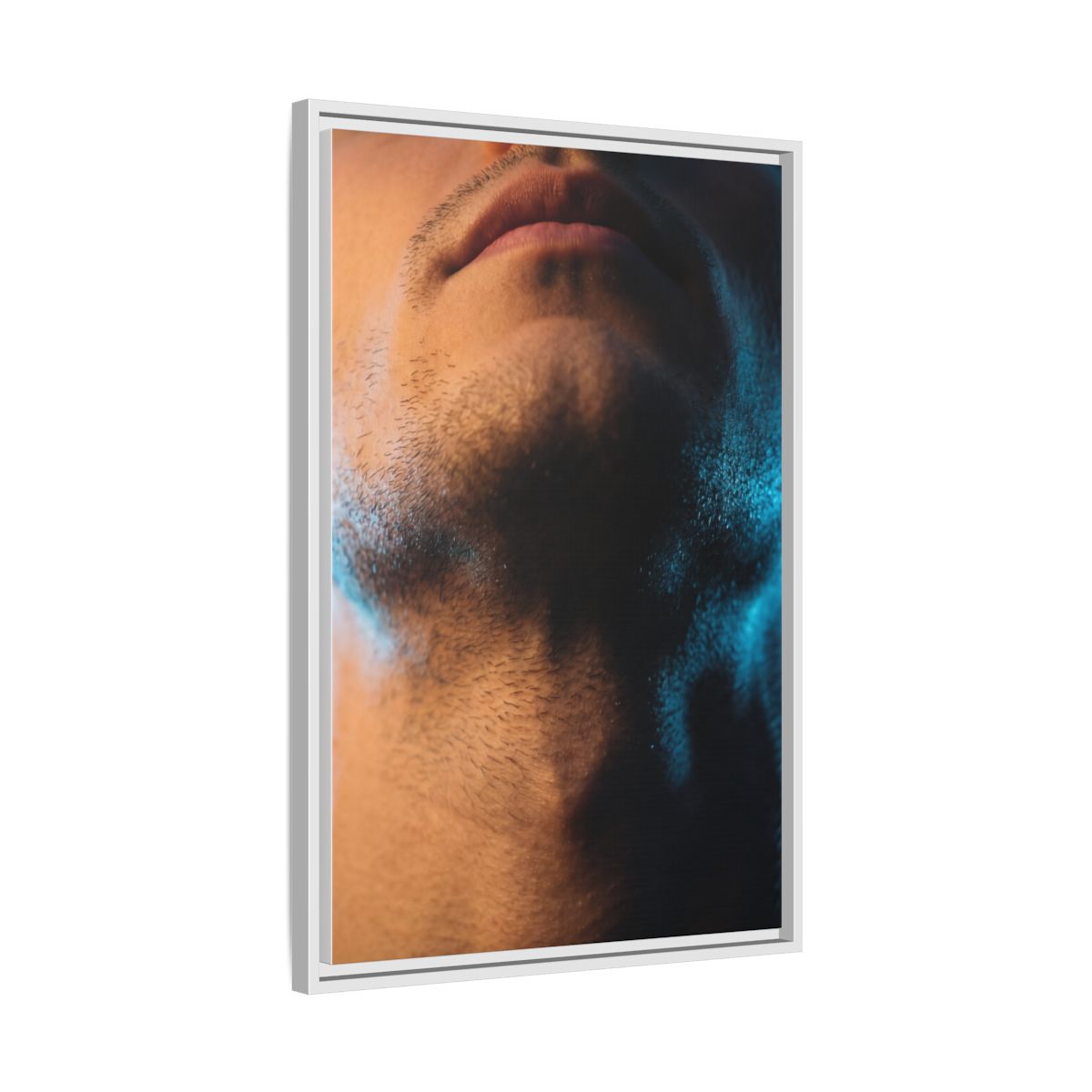 Framed Matte Canvas - Neon Noir