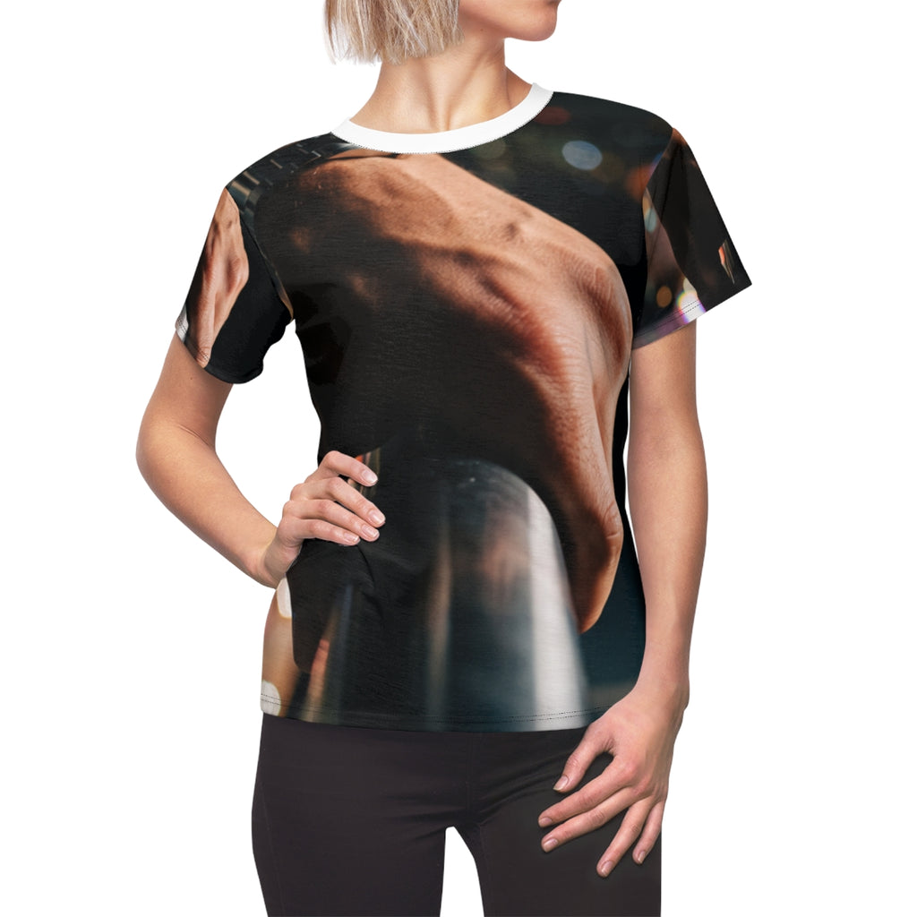 Women's Cut & Sew Tee - Midnight View | Echovira Gallery