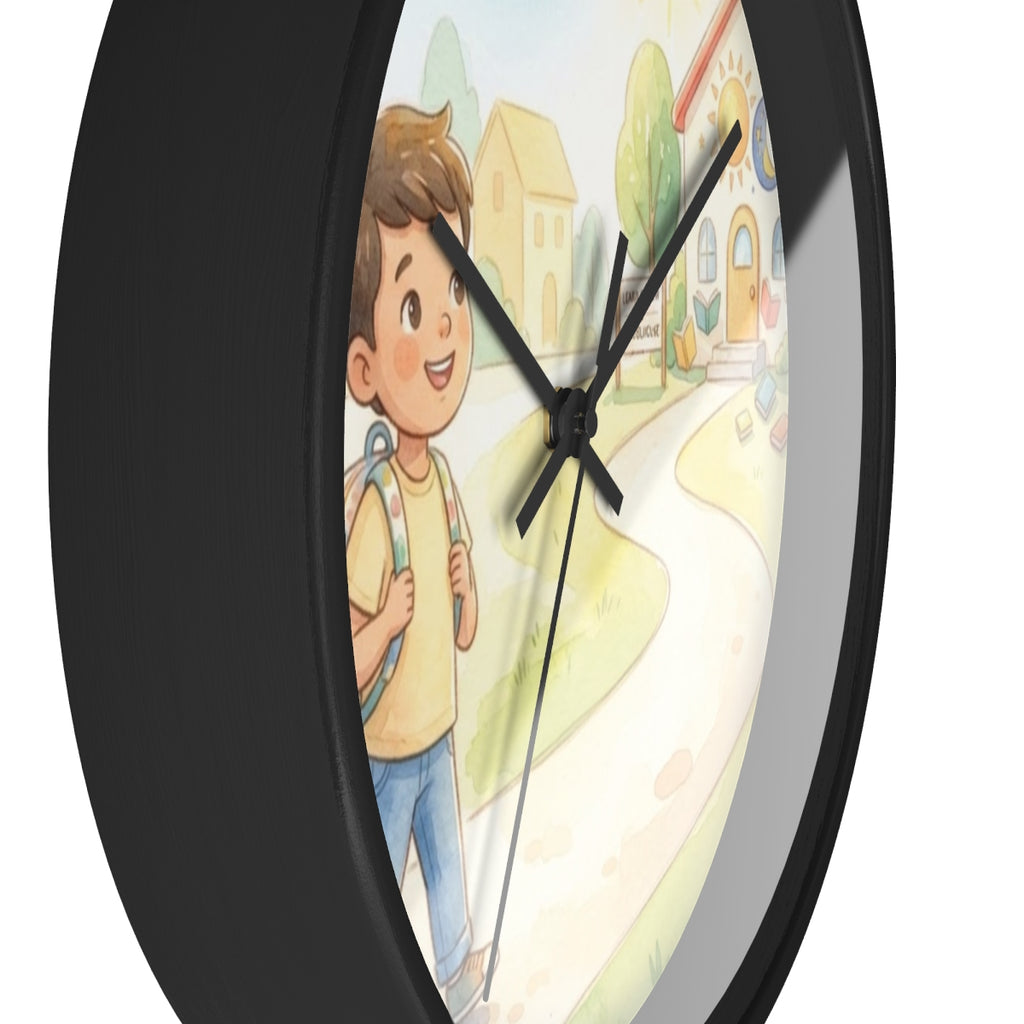Wall Clock - Sunshine Learning Time | Echovira Gallery