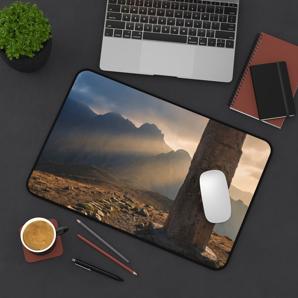 Desk Mat - Ancient Ruins Workspace