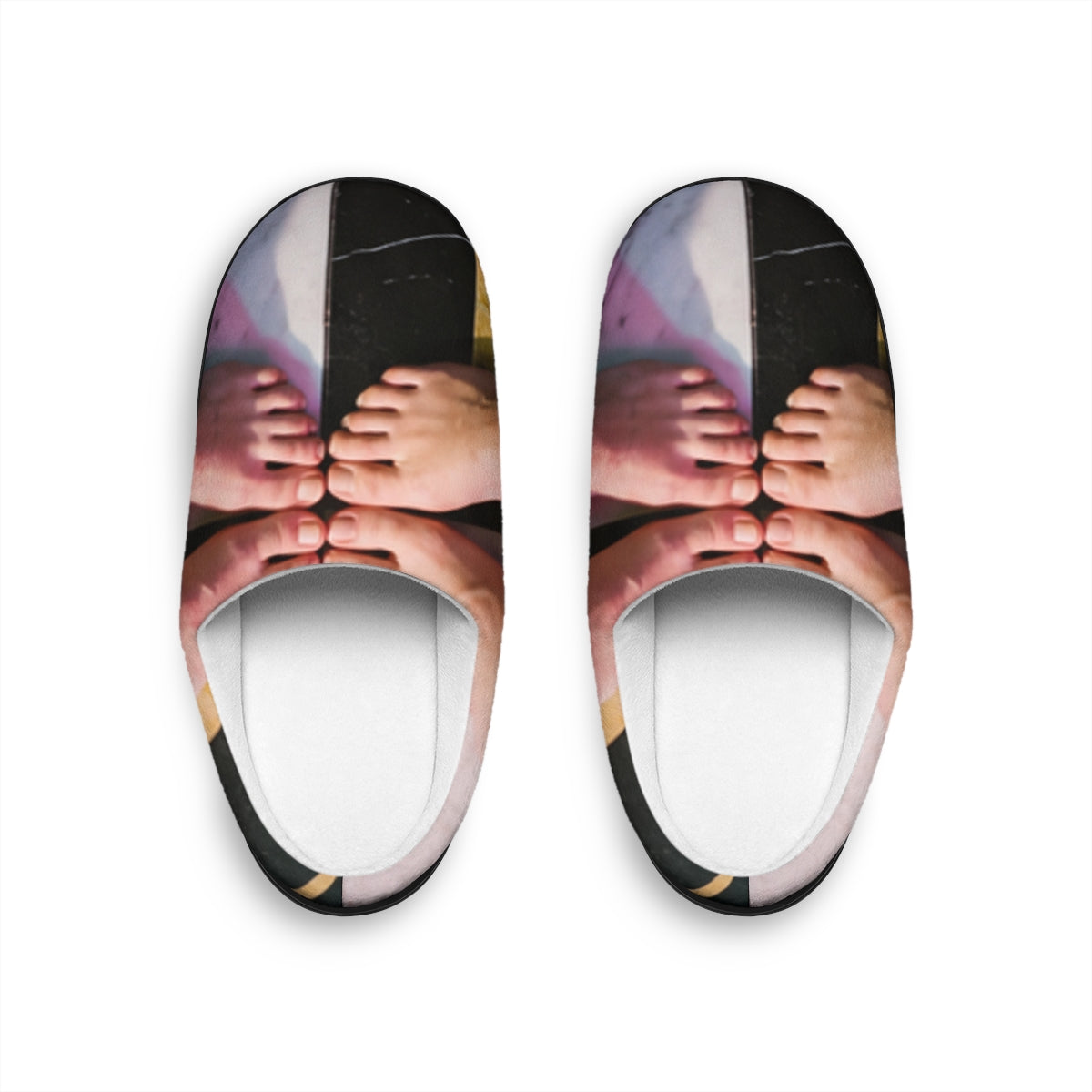 Women's Neon Dance Floor Indoor Slippers