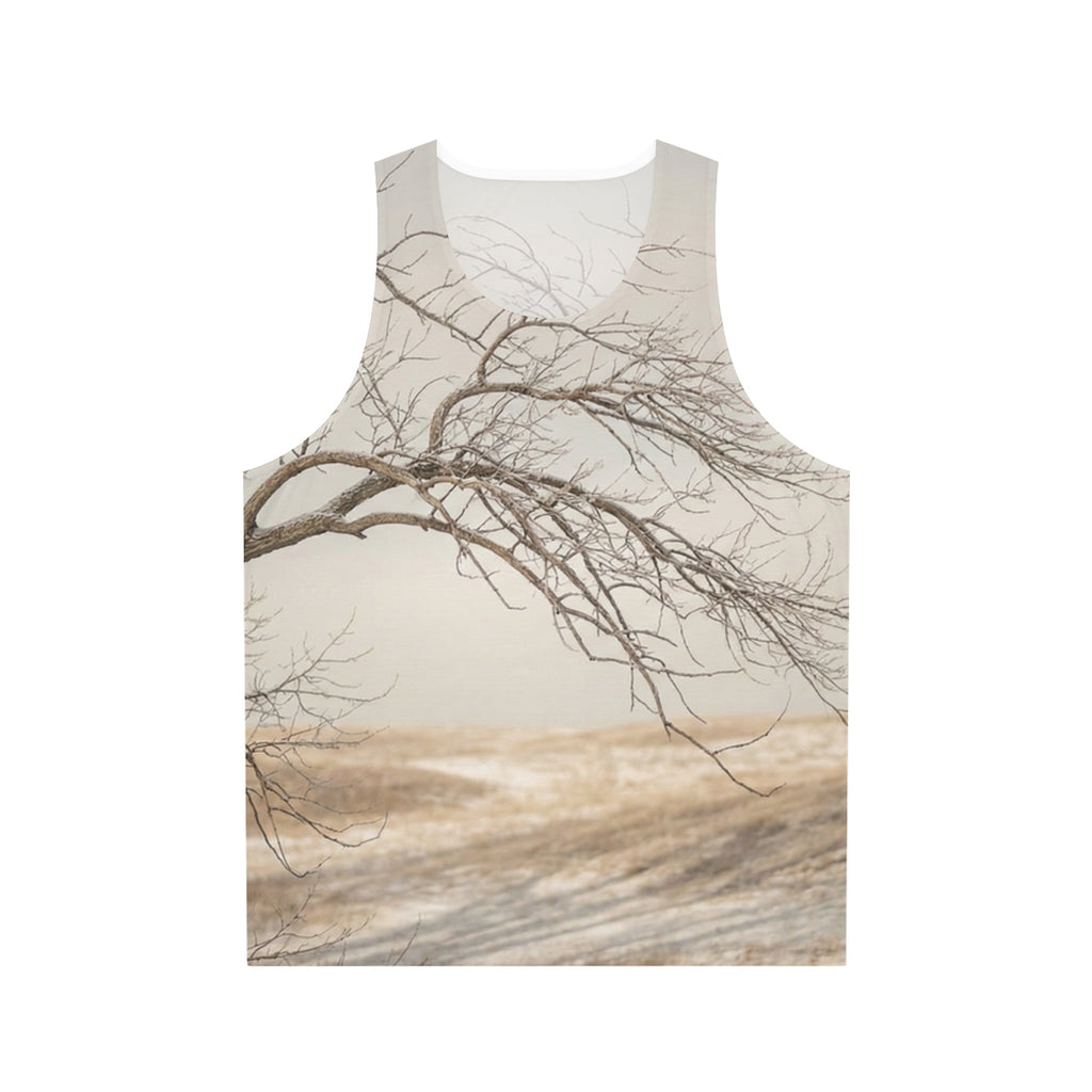 Unisex Tank Top - Winter Branch Solitude Landscape |...