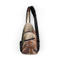 Chest Bag - Golden Rays of Unity Wall Art | Echovira Gallery