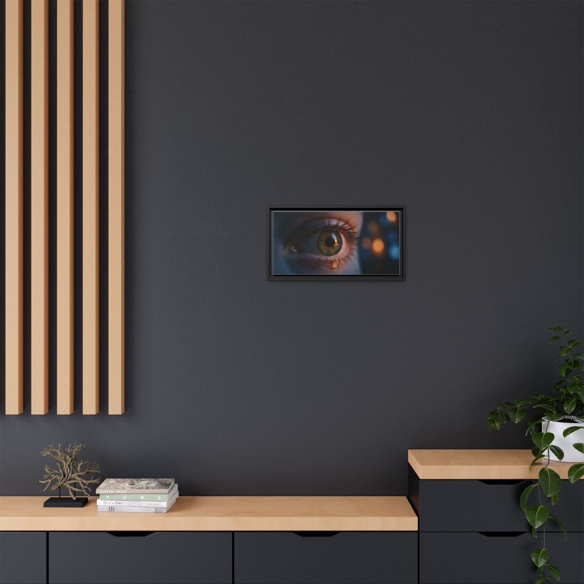 Framed Matte Canvas - Mystic Eye