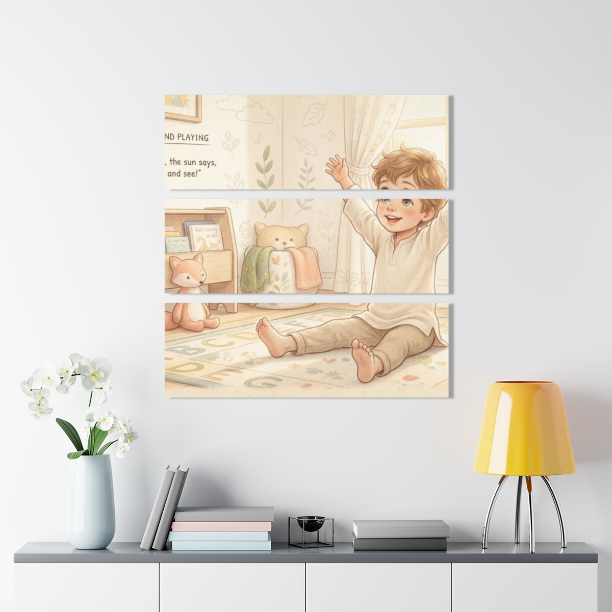 Acrylic Prints - Morning Wonder Trio — Landscape | Echovira...