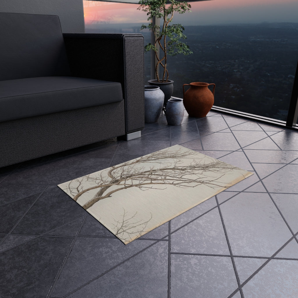 Outdoor Rug - Serene Minimalist Nature
