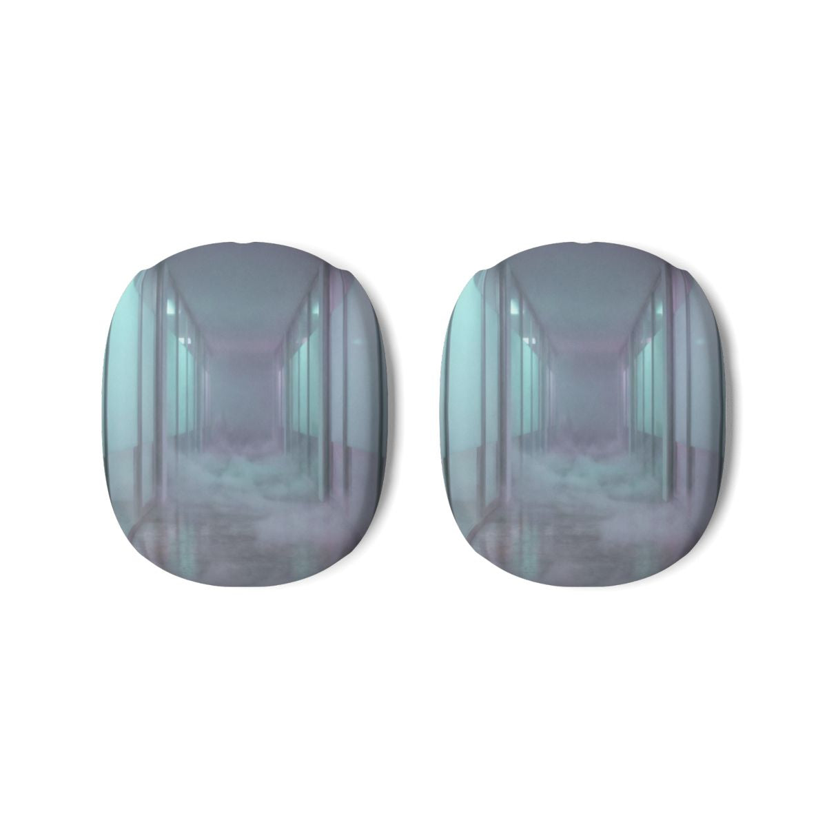 AirPod Max Cases - Neon Corridor Guard | Echovira Gallery