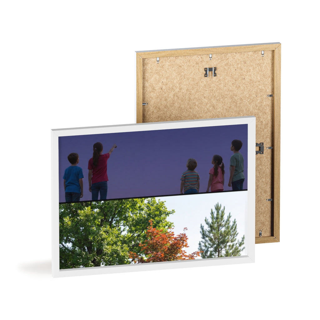 Posters with Wooden Frame - Woodland Explorer