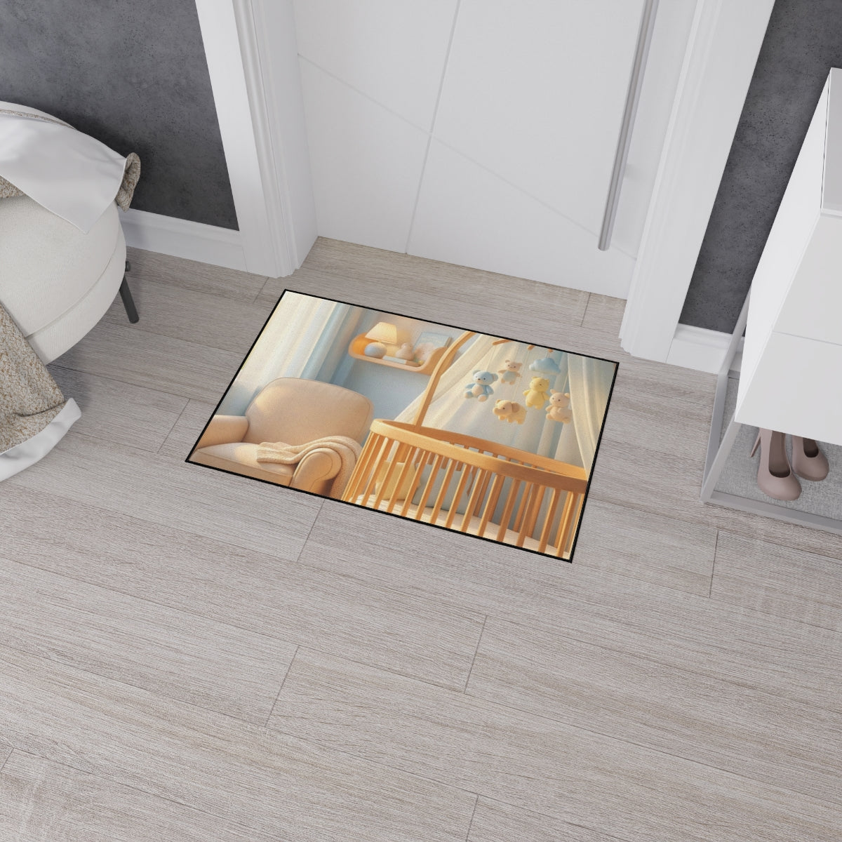 Cozy Welcome Heavy Duty Floor Mat - Entry