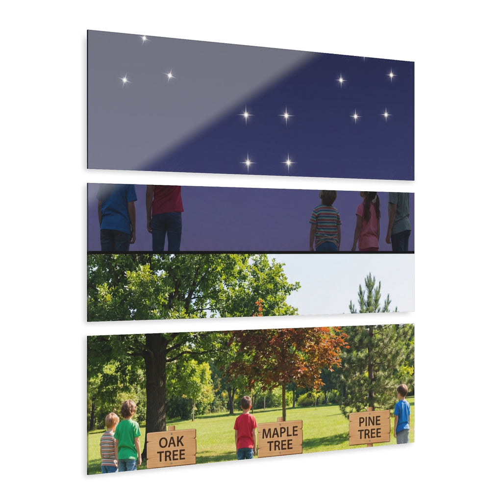 Acrylic Triptych Print - Nature Class — Landscape