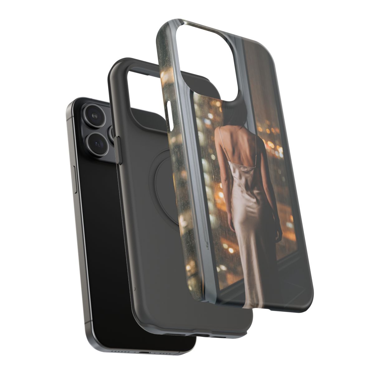Impact-Resistant Cases - Tough Phone Case - Rainy Windows...— sizes part 1/2