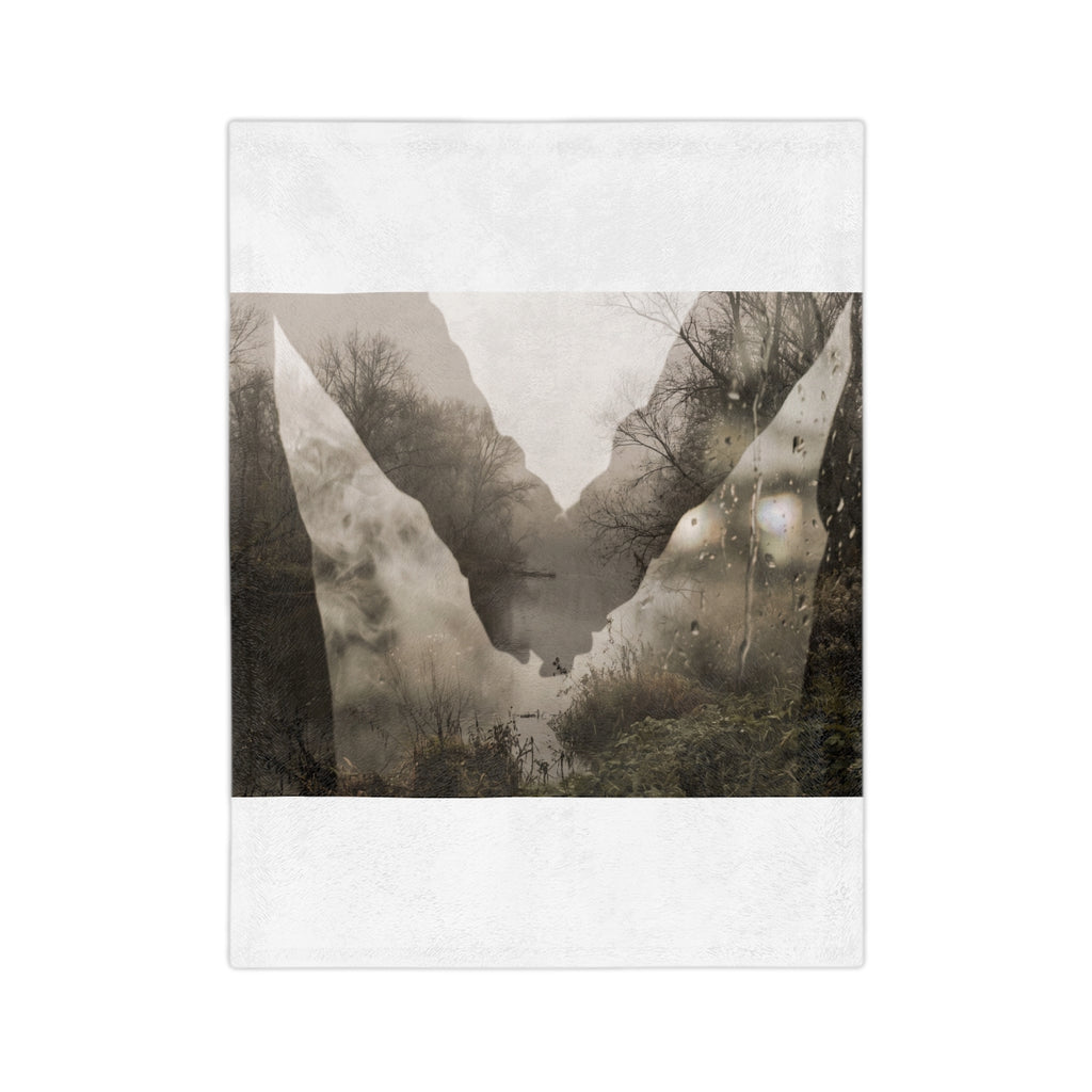 Velveteen Blanket - Whispering Mist | Echovira Gallery
