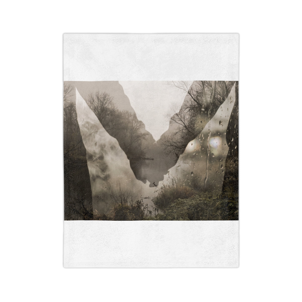 Velveteen Blanket - Whispering Mist | Echovira Gallery