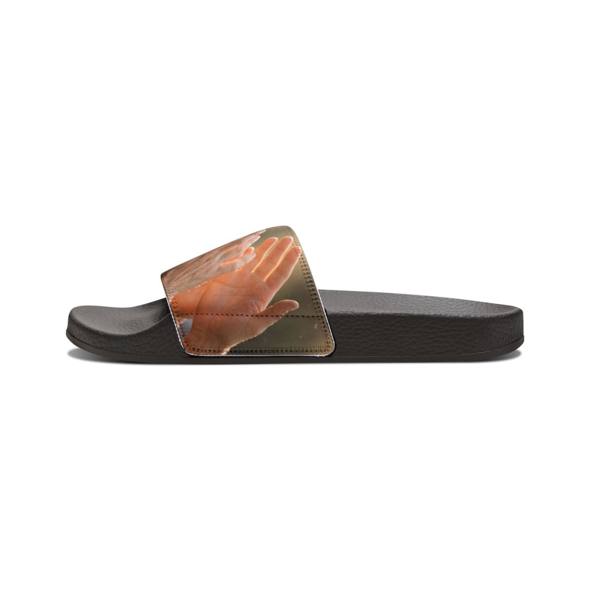 Women's Removable-Strap Sandals - Golden Rays of Unity Wall...