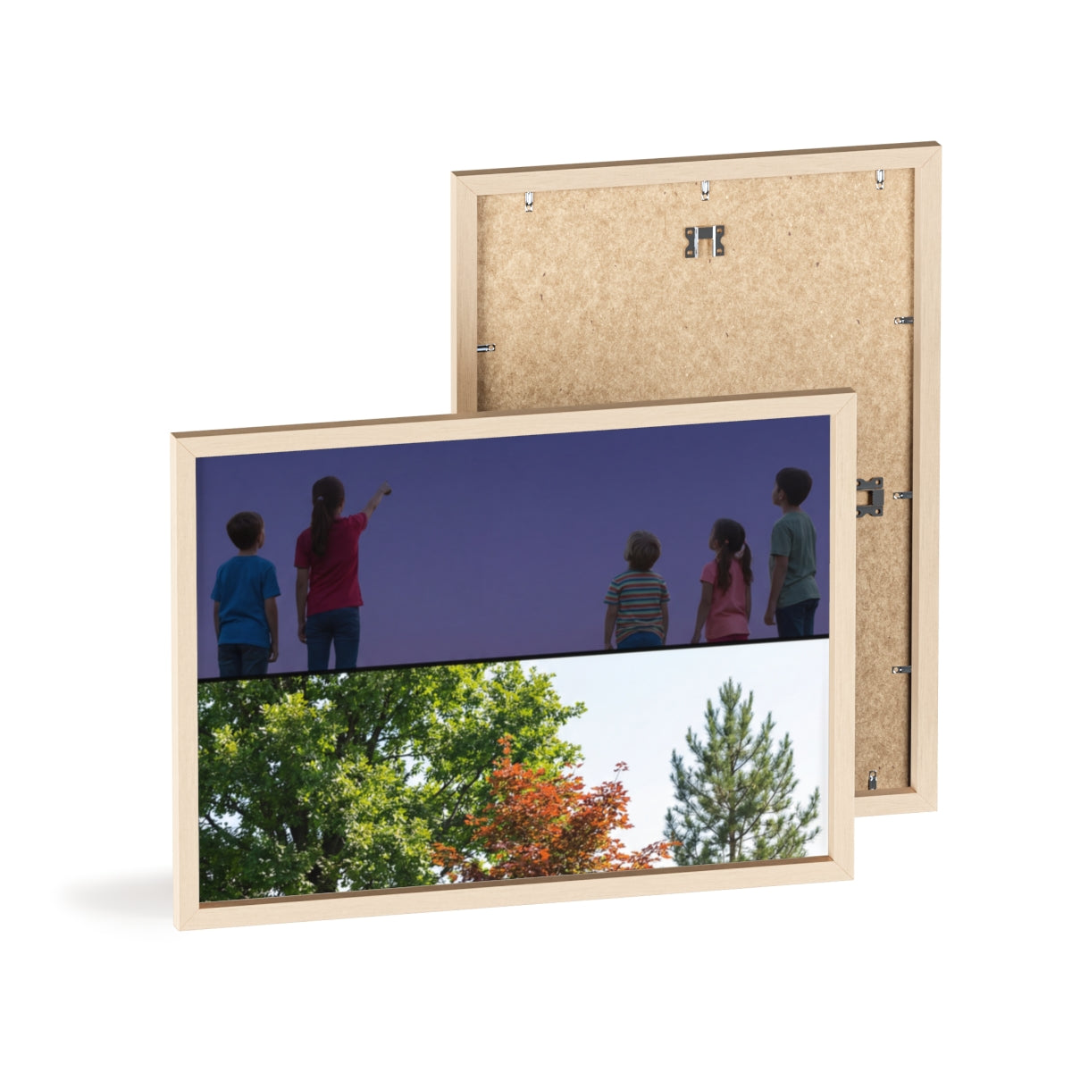 Posters with Wooden Frame - Woodland Explorer
