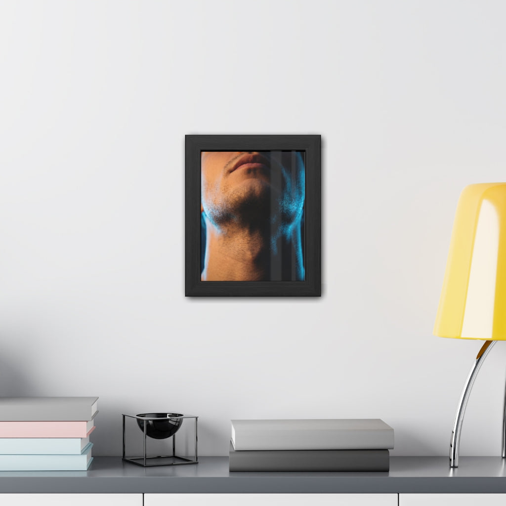 Framed Poster - Cinematic Urban Wall — Portrait