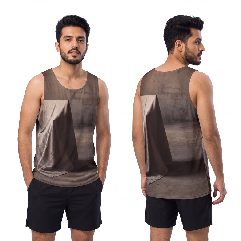 Men's Tank - Draped Silence Still Life Art - Shadowed... |...